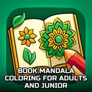 Book Mandala Coloring For Adults And Junior - Mandalas game