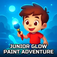 Junior Glow Paint Adventure - Neon Paint game